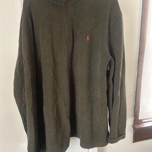 Ralph Lauren Polo Olive Knit Top